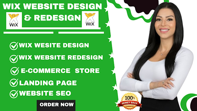 Gig Preview - Do wix website design or redesign and ecommerce website