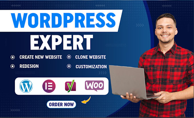 Gig Preview - Build wordpress business website for sme