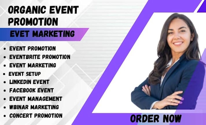 Gig Preview - Do event promotion eventbrite marketing conference marketing event promotion