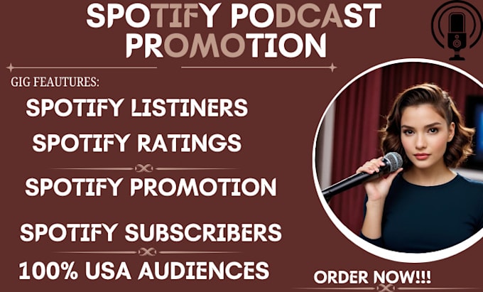 Gig Preview - Do organic USA spotify podcast advertising spotify podcast promotion and ratings