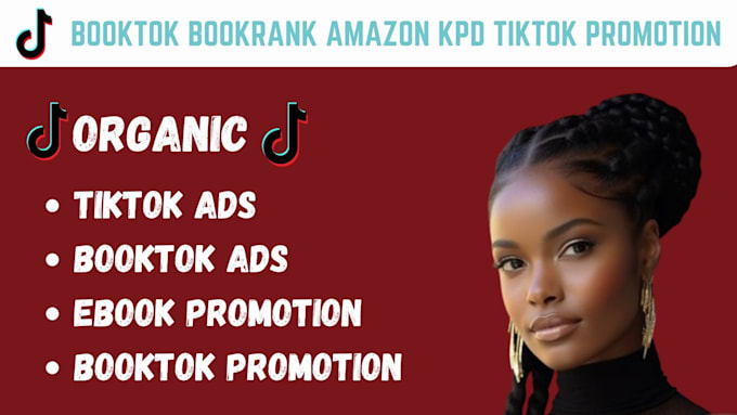 Gig Preview - Do tiktok marketing ebook promotion booktok video promotion amazon kdp