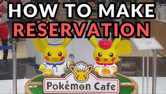 Gig Preview - Make your reservation at pokemon cafe or kirby cafe