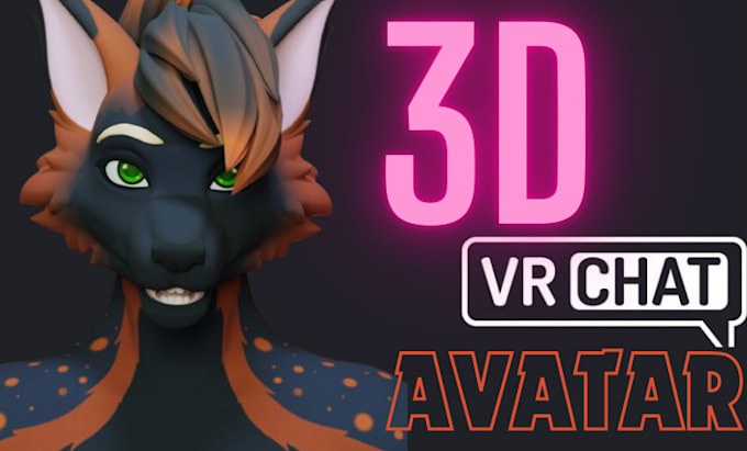 Bestseller - rig and create vrchat avatar  furry avatar fursona vr character vrc nsfw avi