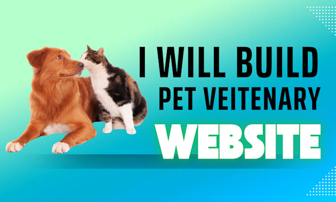 Gig Preview - Build a pet website or veitenary website, html, css, javascript