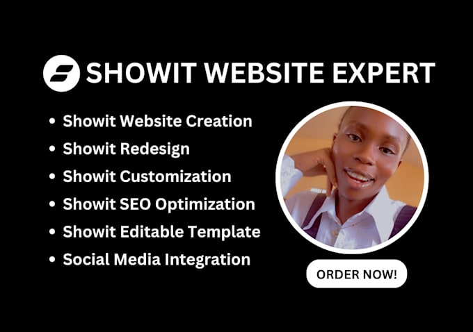 Gig Preview - Design redesign or customize your showit website showit template with blogs, SEO