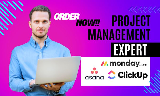 Gig Preview - Setup clickup crm expert project management monday crm asana