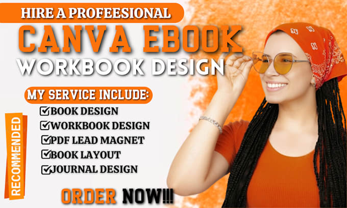 Gig Preview - Design canva ebook, lead magnet, ebook formatting, workbook for amazon KDP