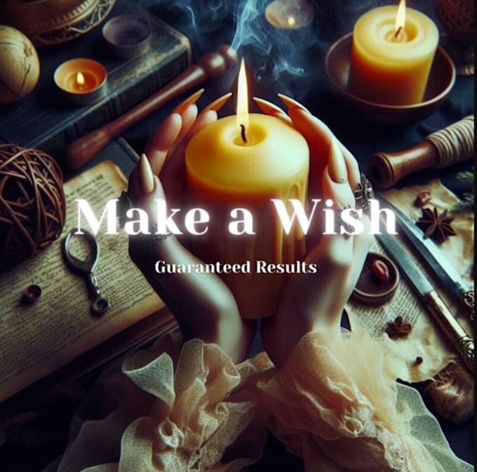 Gig Preview - Cast make a wish spell manifestation spell  turn dreams into reality