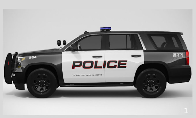 Gig Preview - Create a realistic custom police fire, erms livery for fivem roblox, etc