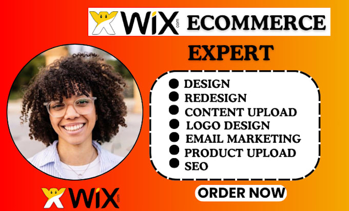 Gig Preview - Do wix website design and redesign wix ecommerce website wix studio wix seo