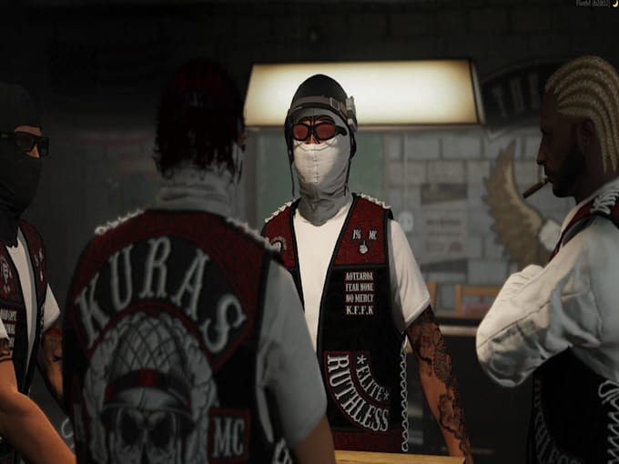 Gig Preview - Make a gta 5 custom ped, fivem custom ped, gta 5 clothing, fivem clothes, tattoo