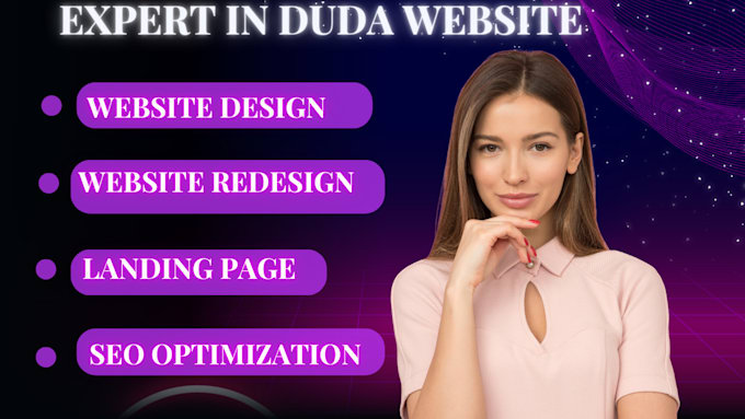 Gig Preview - Design duda website builders design duda website redesign duda squarespace