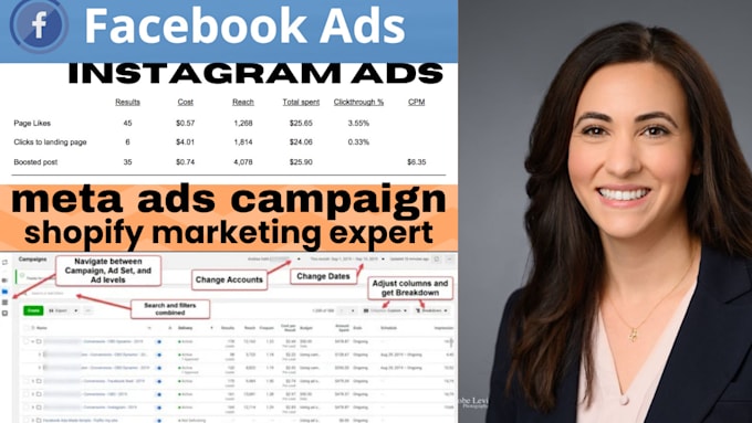 Gig Preview - Be your facebook meta ads campaign manager and instagram marketing expert