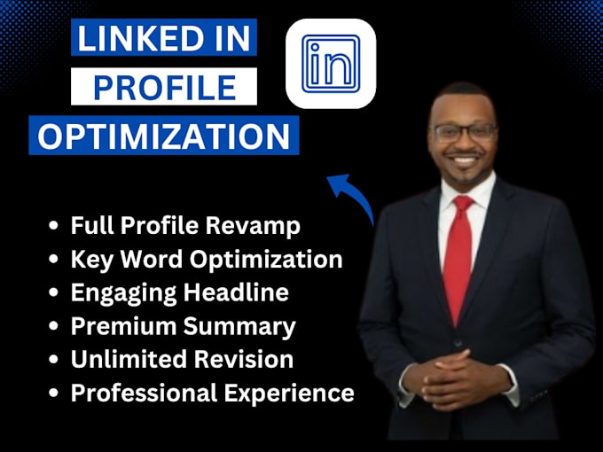 Gig Preview - Professional linkedin profile optimization to boost your career