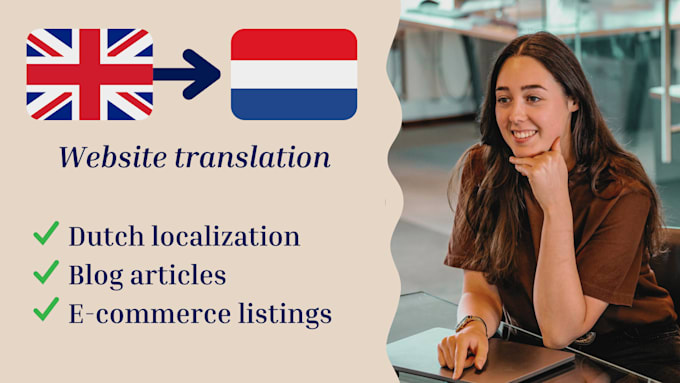 Bestseller - translate your english website to dutch