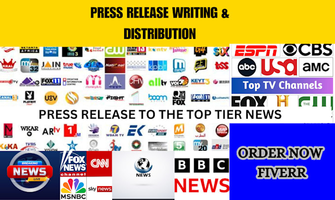 Gig Preview - Write and distribute your press release to 450 news websites