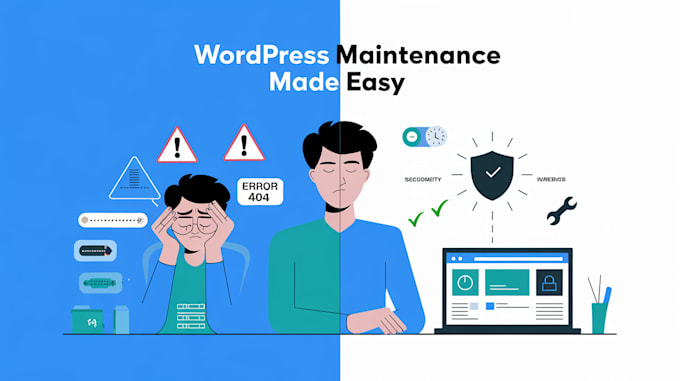 Gig Preview - Provide expert wordpress maintenance and security service