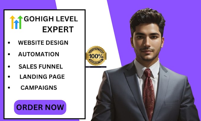 Bestseller - gohighlevel landing page gohighlevel website gohighlevel sales funnel ghl expert