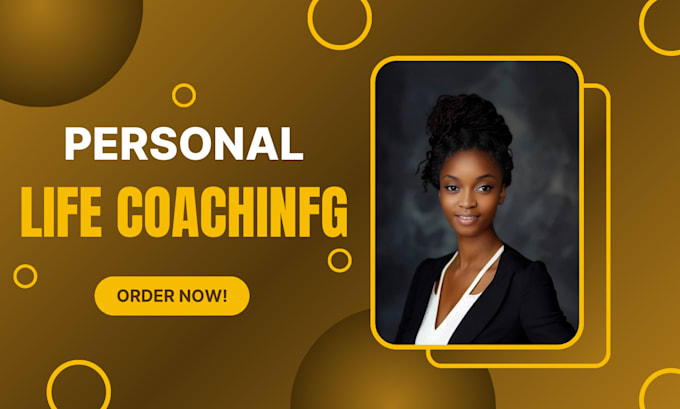 Gig Preview - Be your life coach, lifestyle coach, life coach website