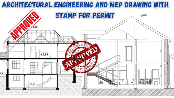 Gig Preview - Do structural engineering pe stamp, city permit for texas, south carolina, utah