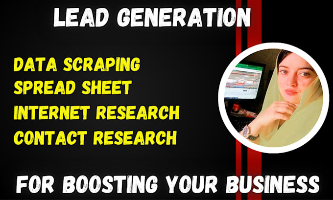 Gig Preview - Boost your business with high quality lead generation