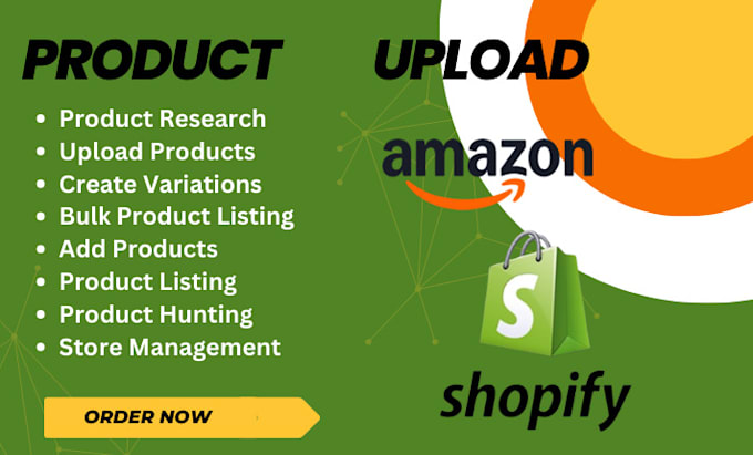 Gig Preview - Upload,add products to your ecommerce store