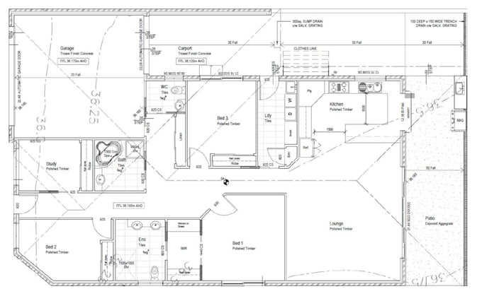 Gig Preview - Draft city permit blueprints, mep, framing plans, foundation, structural drawing