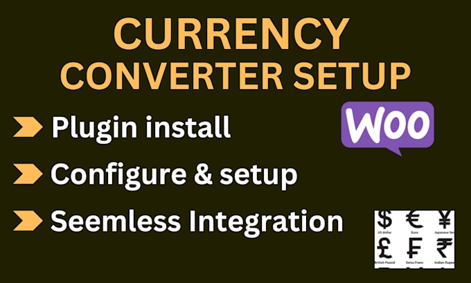 Gig Preview - Setup currency converter on your woocommerce website