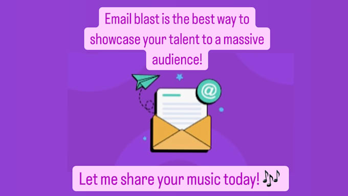 Gig Preview - Email your music to 50,000 fans in eblast