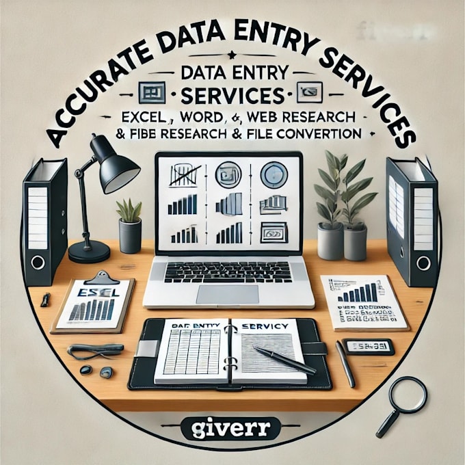 Gig Preview - Do accurate and fast data entry for your business