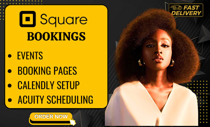 Bestseller - set up square, booking appointments, acuity scheduling, calendly, simplybookme