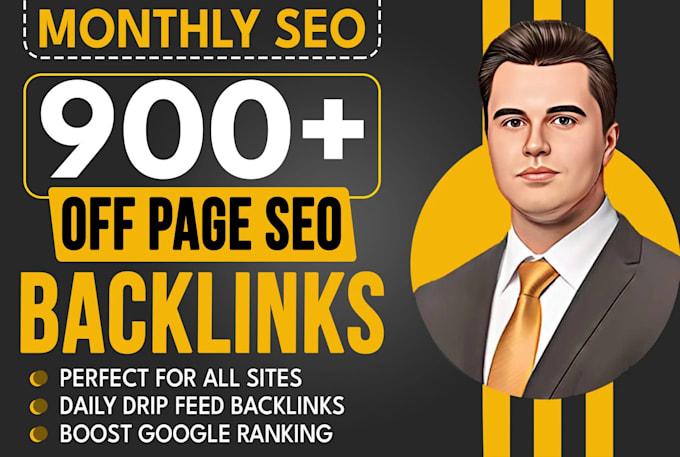 Gig Preview - Provide monthly off page SEO service with high da authority dofollow backlinks