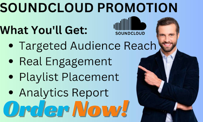 Bestseller - do organic soundcloud album promotion for soundcloud music promotion