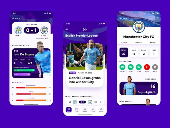 Gig Preview - Build fantasy sport app, crypto sport app, tournament app, bet app fantasy