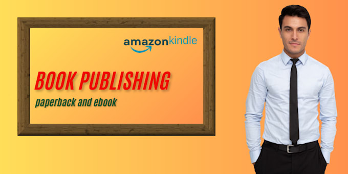 Gig Preview - Publish ebook kindle publishing book publishing book uploading self publishing