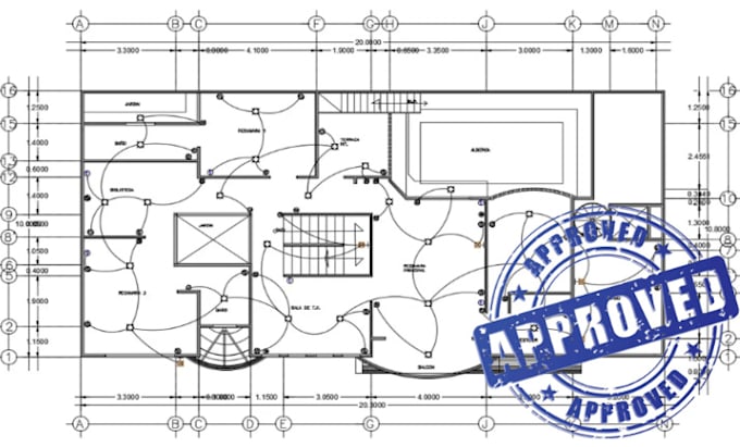 Gig Preview - Do architectural, electrical drawings, plumbing plans, mep, hvac for city permit