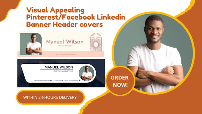 Gig Preview - Design high quality and fascinating linkedin banner header cover twitter header