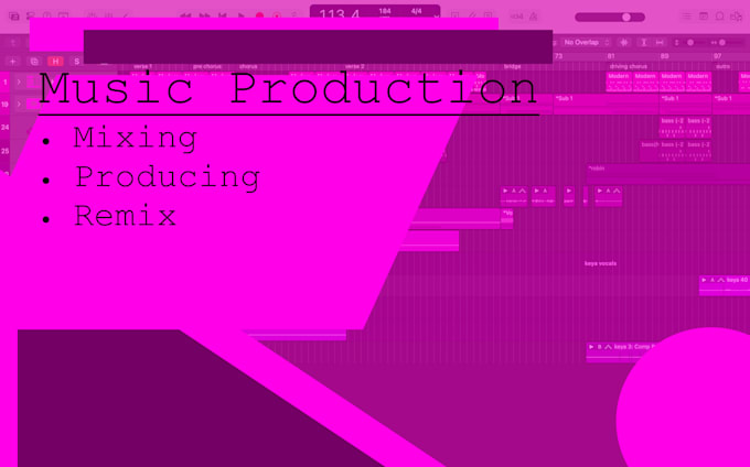 Gig Preview - Create and mix your music according to your specifications