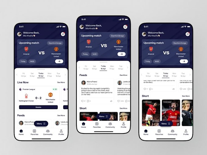 Gig Preview - Develop sport app, sportsbet app, live score app, fantasy cricket app