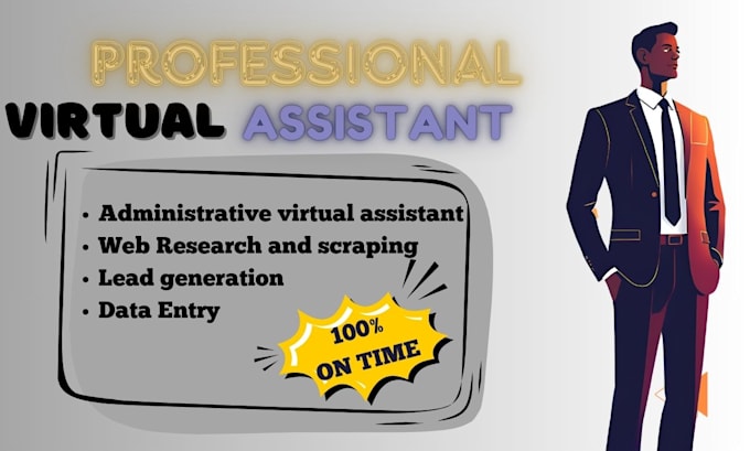 Gig Preview - Be your creative administrative virtual assistant