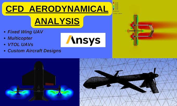 Gig Preview - Perform cfd analysis of uavs