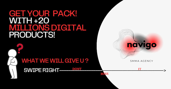 Gig Preview - Offer a pack containing over 20 million digital products