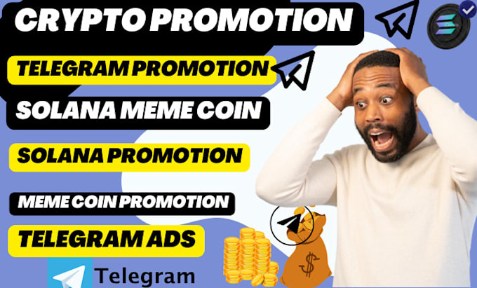 Gig Preview - Do telegram promotion, launch token, promote your solana meme coin on telegram