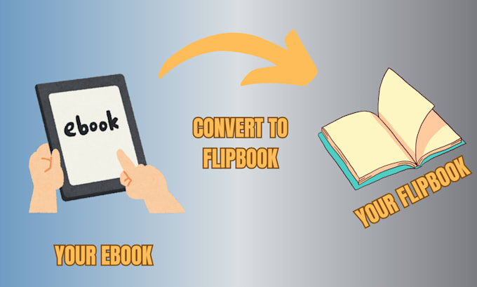 Gig Preview - Convert you ebook to flipbook