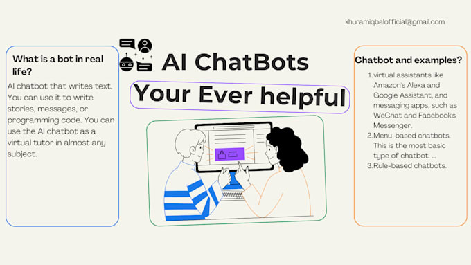 Gig Preview - Developing intelligent chatbots for your business