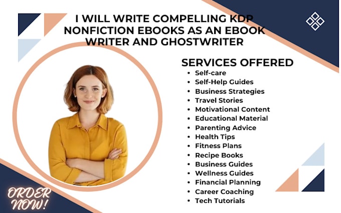 Bestseller - write compelling KDP nonfiction ebooks as an ebook writer and ghostwriter