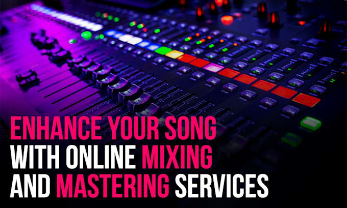 Gig Preview - Mix and master your vocals and beat too your liking