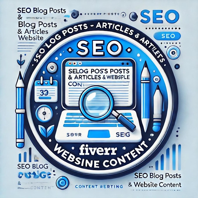 Gig Preview - Write SEO optimized blog posts, articles, and website content