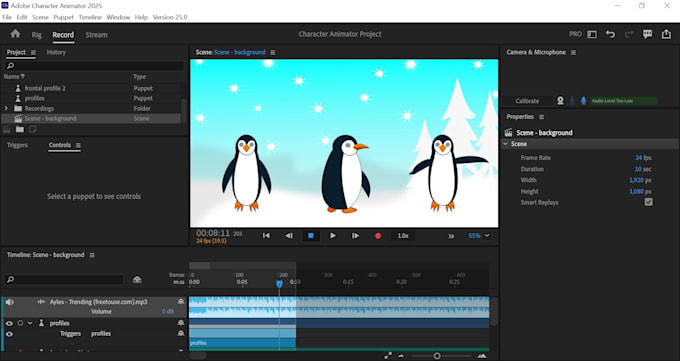 Gig Preview - Create professional 2d cartoon animation video and puppet