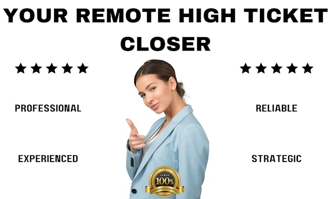 Bestseller - be your professional high ticket closer